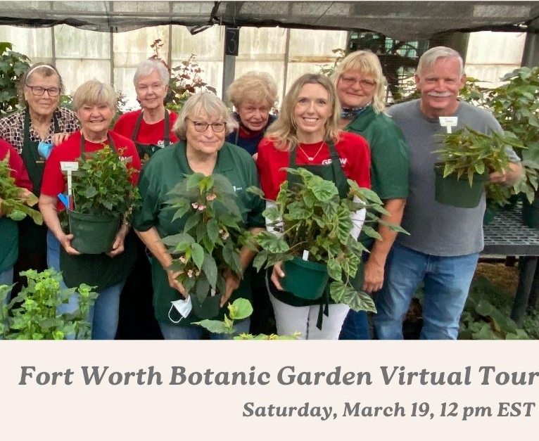Virtual Tour Ft. Worth Botanic Garden Begonia Collection